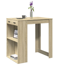 Bartisch Sonoma-Eiche 102x70x103,5 cm Holzwerkstoff