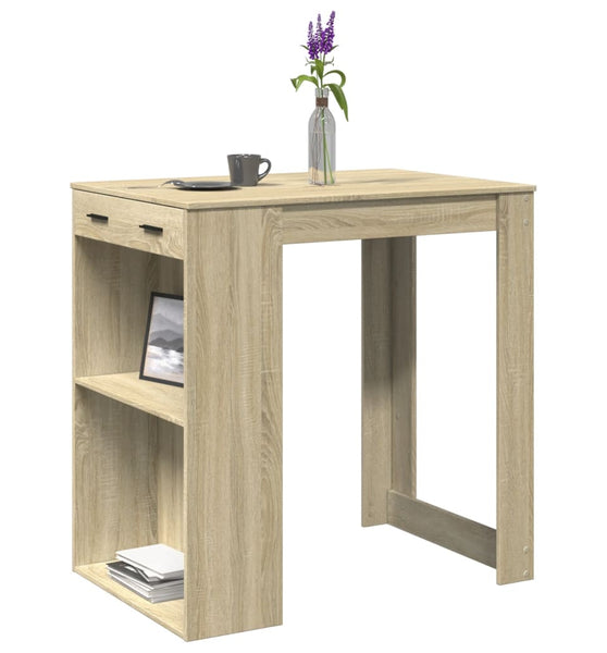 Bartisch Sonoma-Eiche 102x70x103,5 cm Holzwerkstoff