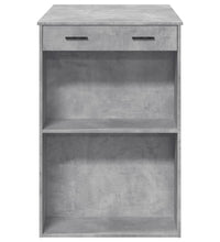 Bartisch Betongrau 102x70x103,5 cm Holzwerkstoff