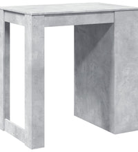 Bartisch Betongrau 102x70x103,5 cm Holzwerkstoff