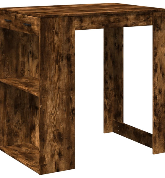 Bartisch Räuchereiche 102x70x103,5 cm Holzwerkstoff