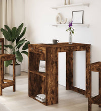 Bartisch Räuchereiche 102x70x103,5 cm Holzwerkstoff