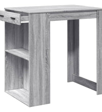 Bartisch Grau Sonoma 102x70x103,5 cm Holzwerkstoff