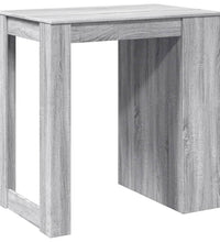 Bartisch Grau Sonoma 102x70x103,5 cm Holzwerkstoff