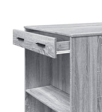 Bartisch Grau Sonoma 102x70x103,5 cm Holzwerkstoff