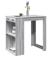 Bartisch Grau Sonoma 102x70x103,5 cm Holzwerkstoff