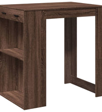 Bartisch Braun Eichen-Optik 102x70x103,5 cm Holzwerkstoff
