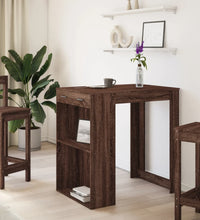 Bartisch Braun Eichen-Optik 102x70x103,5 cm Holzwerkstoff