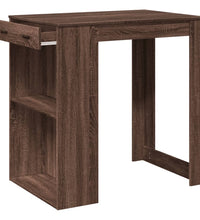 Bartisch Braun Eichen-Optik 102x70x103,5 cm Holzwerkstoff