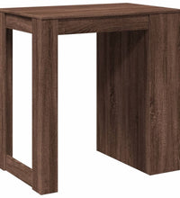Bartisch Braun Eichen-Optik 102x70x103,5 cm Holzwerkstoff