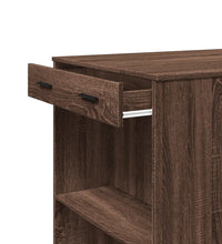 Bartisch Braun Eichen-Optik 102x70x103,5 cm Holzwerkstoff