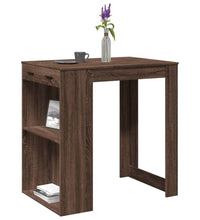 Bartisch Braun Eichen-Optik 102x70x103,5 cm Holzwerkstoff
