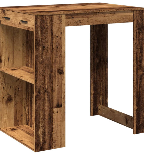 Bartisch Altholz-Optik 102x70x103,5 cm Holzwerkstoff