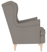 Sessel Taupe 74x84x100 cm Stoff