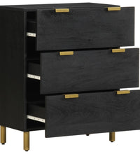 Sideboards 2 Stk. Schwarz 60x33x75 cm Holzwerkstoff