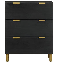 Sideboards 2 Stk. Schwarz 60x33x75 cm Holzwerkstoff