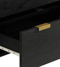 3-tlg. Sideboards Schwarz Holzwerkstoff