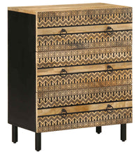 Sideboards 2 Stk. Massivholz Mango