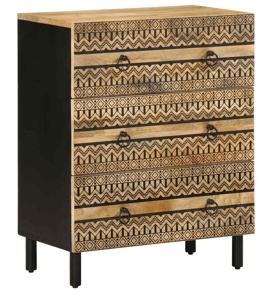 Sideboards 2 Stk. Massivholz Mango