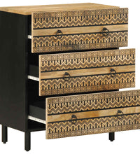 Sideboards 2 Stk. Massivholz Mango