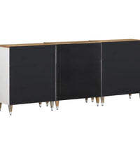 Sideboards 3 Stk. 60x33,5x75 cm Massivholz Mango