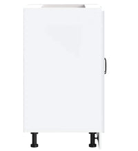 Spülenunterschrank Kalmar Weiß 60x46x81,5 cm Holzwerkstoff