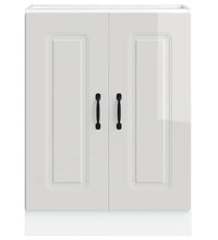Spülenunterschrank Kalmar Hochglanz-Weiß 60x46x81,5 cm