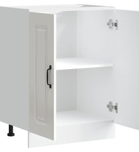 Spülenunterschrank Kalmar Hochglanz-Weiß 60x46x81,5 cm