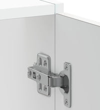 Spülenunterschrank Kalmar Hochglanz-Weiß 60x46x81,5 cm