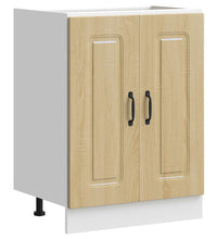 Spülenunterschrank Kalmar Sonoma-Eiche 60x46x81,5 cm
