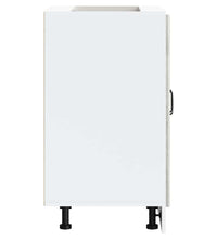 Spülenunterschrank Kalmar Betongrau 60x46x81,5 cm Holzwerkstoff