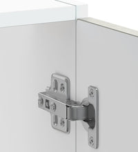 Spülenunterschrank Kalmar Betongrau 60x46x81,5 cm Holzwerkstoff