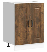 Spülenunterschrank Kalmar Räuchereiche 60x46x81,5 cm