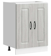 Spülenunterschrank Kalmar Grau Sonoma 60x46x81,5 cm