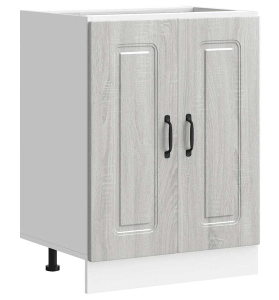 Spülenunterschrank Kalmar Grau Sonoma 60x46x81,5 cm