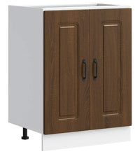 Spülenunterschrank Kalmar Braun Eichen-Optik 60x46x81,5 cm
