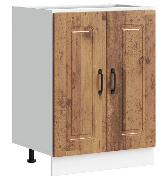 Spülenunterschrank Kalmar Altholz-Optik 60x46x81,5 cm