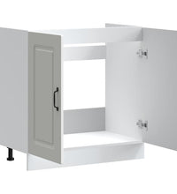Spülenunterschrank Kalmar Weiß 80x46x81,5 cm Holzwerkstoff
