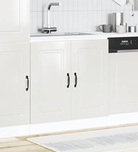 Spülenunterschrank Kalmar Hochglanz-Weiß 80x46x81,5 cm