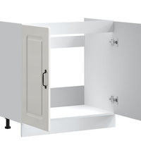 Spülenunterschrank Kalmar Hochglanz-Weiß 80x46x81,5 cm