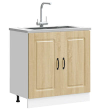 Spülenunterschrank Kalmar Sonoma-Eiche 80x46x81,5 cm
