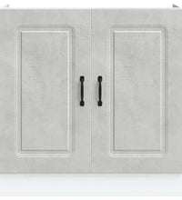 Spülenunterschrank Kalmar Betongrau 80x46x81,5 cm Holzwerkstoff