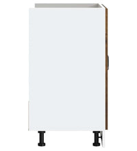 Spülenunterschrank Kalmar Räuchereiche 80x46x81,5 cm