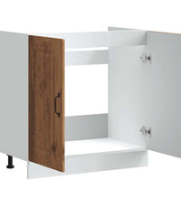 Spülenunterschrank Kalmar Altholz-Optik 80x46x81,5 cm