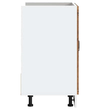 Spülenunterschrank Kalmar Altholz-Optik 80x46x81,5 cm