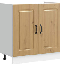 Spülenunterschrank Kalmar Artisan-Eiche 80x46x81,5 cm