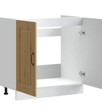 Spülenunterschrank Kalmar Artisan-Eiche 80x46x81,5 cm