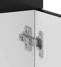 Küchenunterschrank Kalmar Schwarz Holzwerkstoff