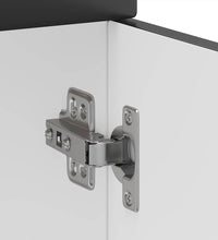 Küchenunterschrank Kalmar Schwarz Holzwerkstoff