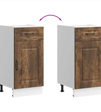Küchenunterschrank Kalmar Räuchereiche Holzwerkstoff